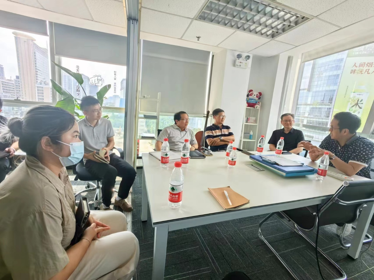 我会陪同市科技工业和信息化局领导走访广州文娃类脑智能科技有限公司
