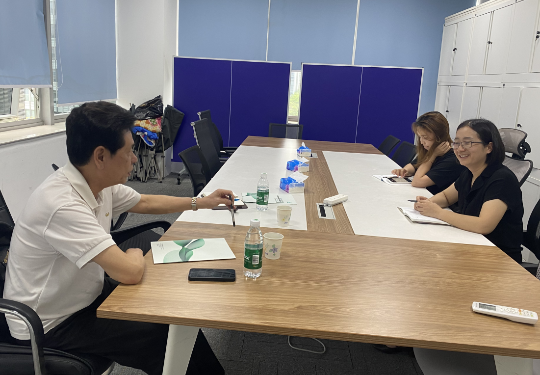 我会走访副会长单位广州市灏瀚环保科技有限公司